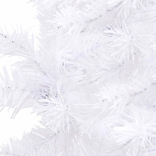  Umjetna božićna drvca PVC, Steel White Slike