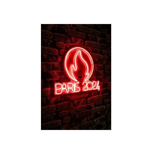 WALLXPERT dekorativna plastična led rasveta paris 2024 red Slike