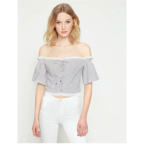 Koton Blouse - Blue - Fitted