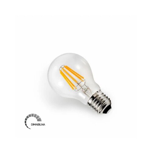  led sijalica filament dim A60 4W E27 2700K 400lm Cene
