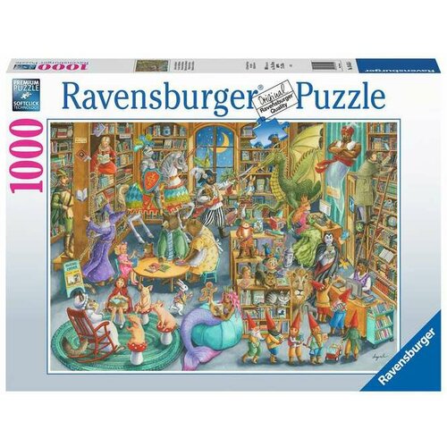 Ravensburger puzzle (slagalice)- Ponoć u biblioteci RA16455 Slike
