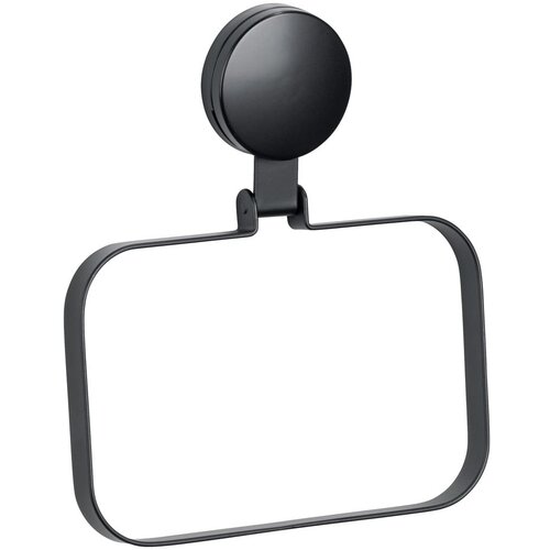 Wenko crni držač za ručnike static-loc® plus Cijene