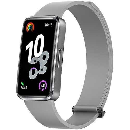 INF Združljiv Huawei Band 10: Magnetni silikonski pa&scaron;ček za Huawei Band 8/9/10 Grey, (5000080006) Cene