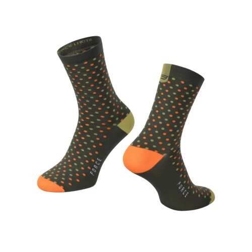 Force Čarape MOTE, zeleno-narandžaste L-XL/42-46 Slike