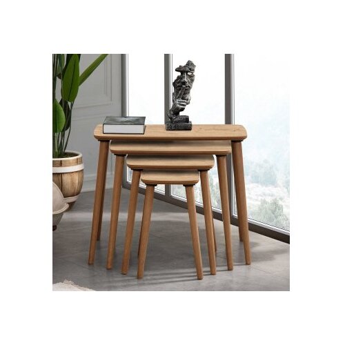 Hanah home Set od 4 stočića Luci Hrast Cene