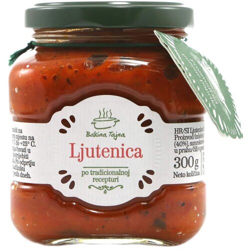 Bakina Tajna domaći ajvar ljutenica 300g Cijene