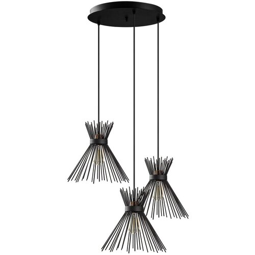 Opviq lights Črna viseča svetilka Kirpi Cene
