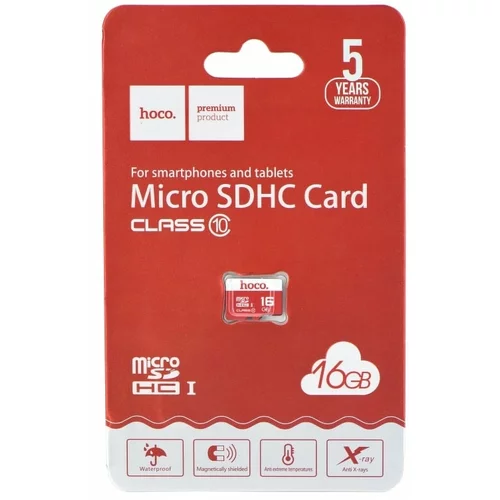 Hoco hoco. Micro SD kartica, 16GB, class 10 - MicroSD 16GB Class10 (85805)