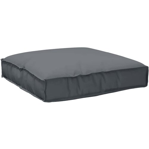  Jastuk Antracit 80 x 80 x 12 cm Oxford tkanina Slike