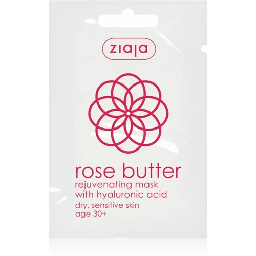 Ziaja Rose Butter pomlađujuća maska za lice 30+ 7 ml