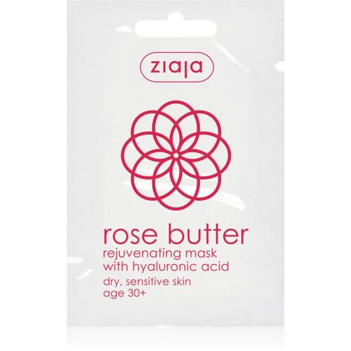 Ziaja Rose Butter pomlajevalna maska za obraz 30+ 7 ml Cene
