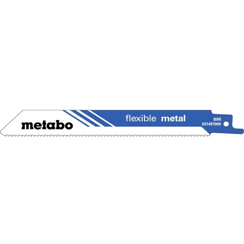Metabo 25-delni set listov za sabljaste žage Flexible Metal 150 x 0,9mm, 628253000