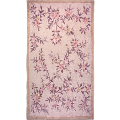 Vitaus Svetlo roza pralna preproga 150x80 cm - Vitaus Slike