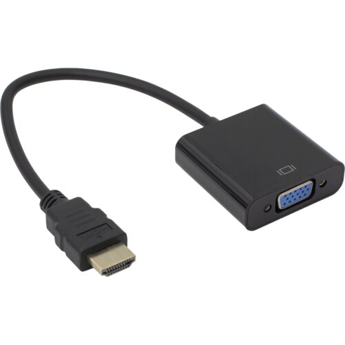S Box ADAPTER HDMI Mu&amp;scaron;ki -&amp;gt; VGA Ženski, (08-adhdmi-vga) Slike