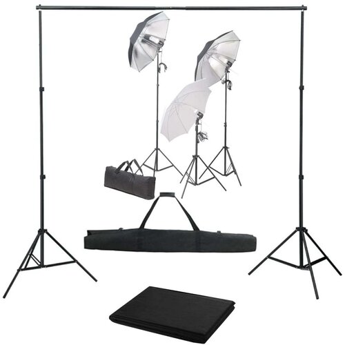 Komplet za fotografski studio sa setom svjetiljki i pozadinom Cijene