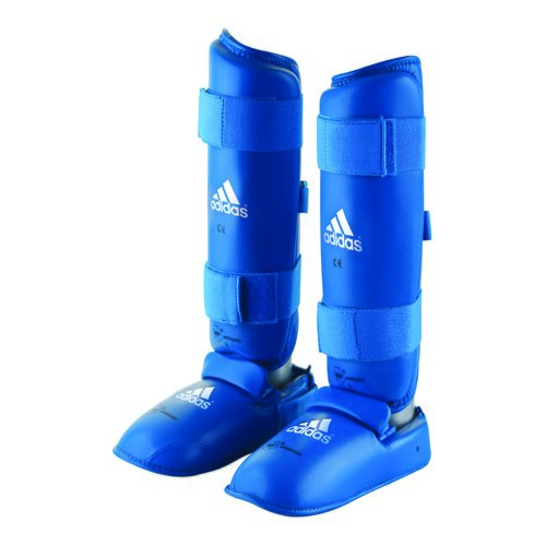 PrideShop Karate ščitniki za noge Adidas - WKF 661.35 - Modra , Medium Cene