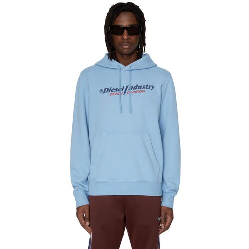 Diesel Sweatshirt - S-GINN-HOOD-IND SWEAT-SHIRT blue Slike