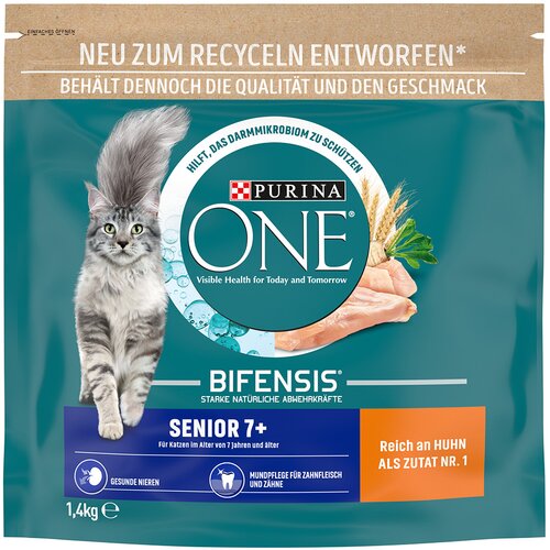 Purina 750 g / 1,4 kg ONE po posebni ceni! - Senior 7+ 1,4 kg Slike