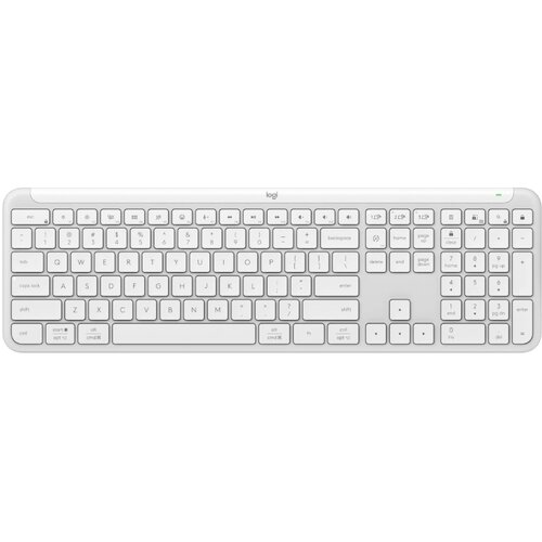 Logitech K950 wireless white us tastatura bela Cene