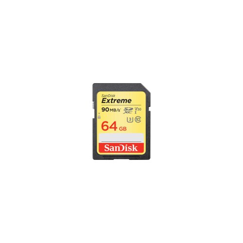 Sandisk 64GB Extreme UHS-I SDXC SDSDXVE-064G-GNCIN memorijska kartica Slike