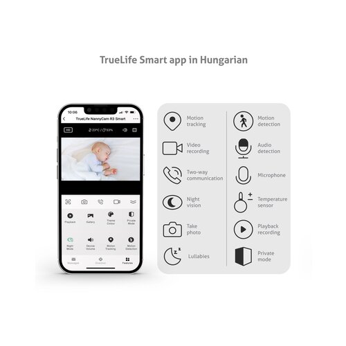 Truelife NannyCam R3 Smart digitalna video varuška Cene