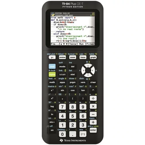Texas Kalkulator texas grafični ti-84 plus ce-t python edition