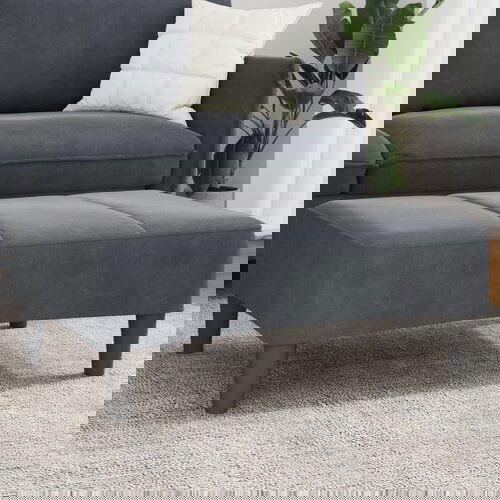 vidaXL Tabure tamnosivi 77x55x31 cm baršunasti Cijene