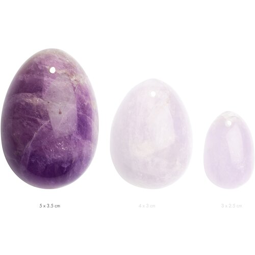 La Gemmes Yoni Egg Pure Amethist L Slike