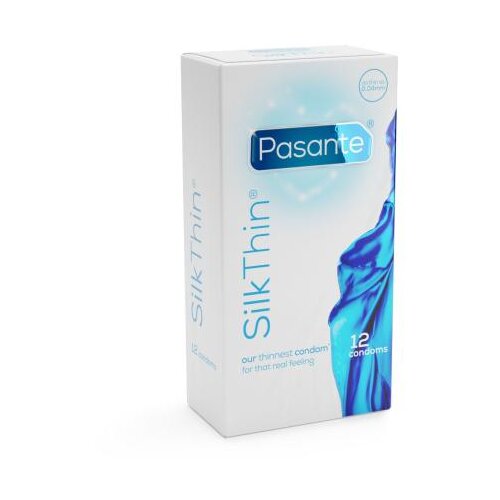 Pasante Healthcare Ltd KONDOMI Pasante Silk Thin 12/1 Slike