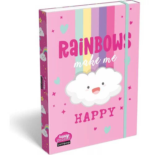 ICO Lizzysuli Lollipop Rainbow mapa s gumm A4 Cijene