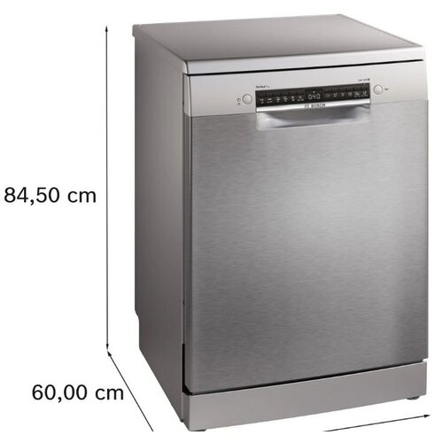 Bosch perilica posuđa Serie 6|60cm, 14setova, INOX,9l,39dB,6 programa, 4 posebne funkcije Cijene