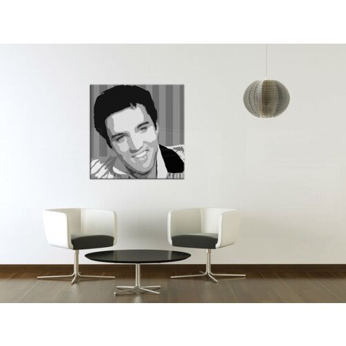  Ročno izdelana slika POP ART Elvis Presley 1-delna  (POP ART) Cene
