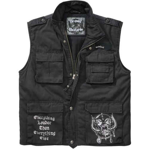 Brandit Mot&amp;ouml;rhead Ranger Vest black Slike