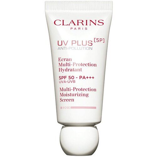 Clarins UV PLUS [5P] Anti-Pollution Rose vlažilni fluid SPF 50 30 ml Cene