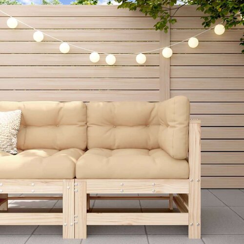  Kutna vrtna sofa od masivne borovine Slike