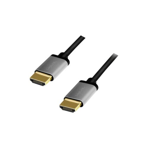 Logilink HDMI AV priključni kabel [1x mu&scaron;ki konektor HDMI - 1x mu&scaron;ki konektor HDMI] 3 m crno-siva Cijene