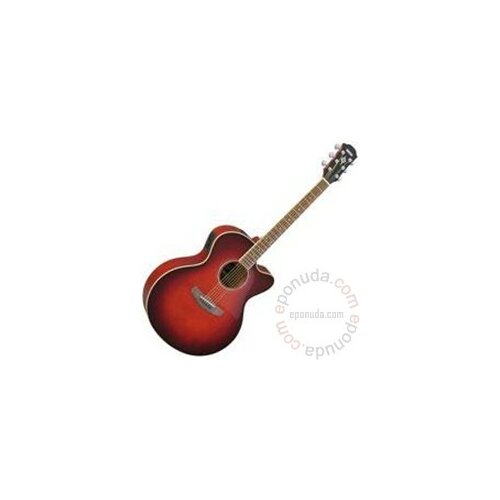 Yamaha CPX500II Dark Red Burst akustična gitara 226313 Slike