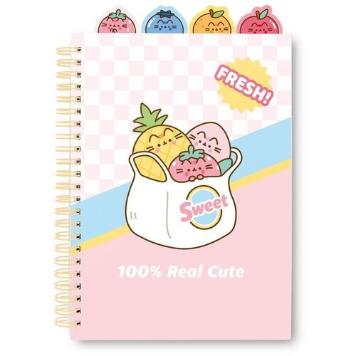 Pusheen Bilježnica A5 Fruits - 80 bullet listova i 4 separatora Cijene