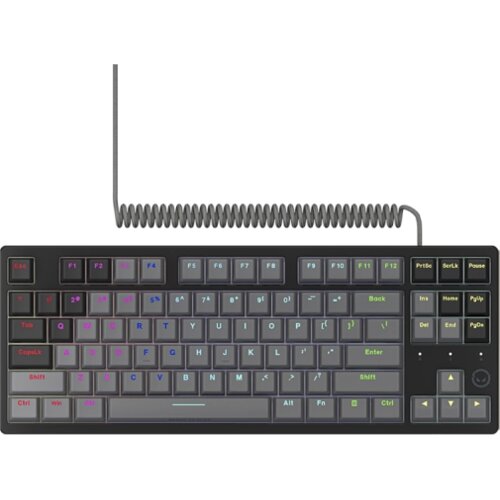 Lorgar Azar 514TKL, Wired RGB mechanical gaming keyboard, black, EN layout Cene