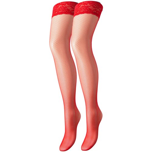 Trasparenze Najlonke / Samostoječe nogavice Autoreggente Microrete Ambra Rdeča Cene