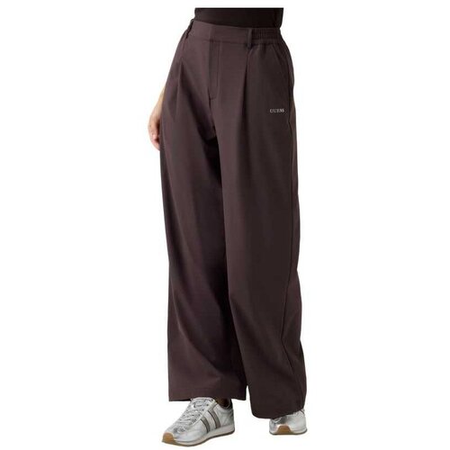 Guess braon ženske &scaron;iroke pantalone Cene