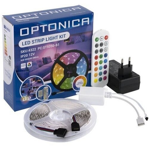 Optonica LED traka 5M 8W RGB set IP20 4322 Slike