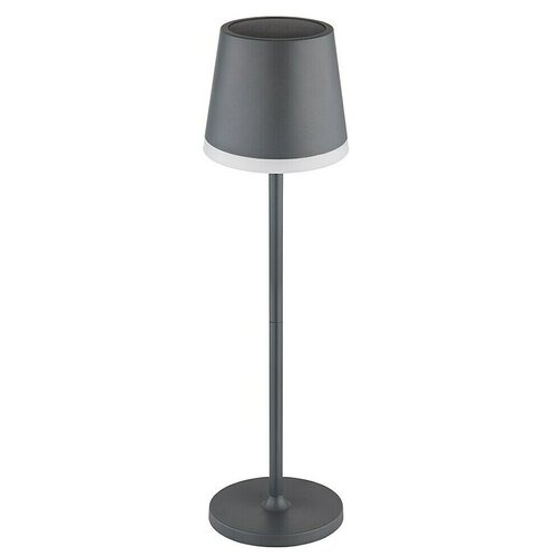 Globo Solarna stolna svjetiljka (Crna, Topla bijela, IP44, &amp;Oslash; x V: 11 x 41 cm) Slike