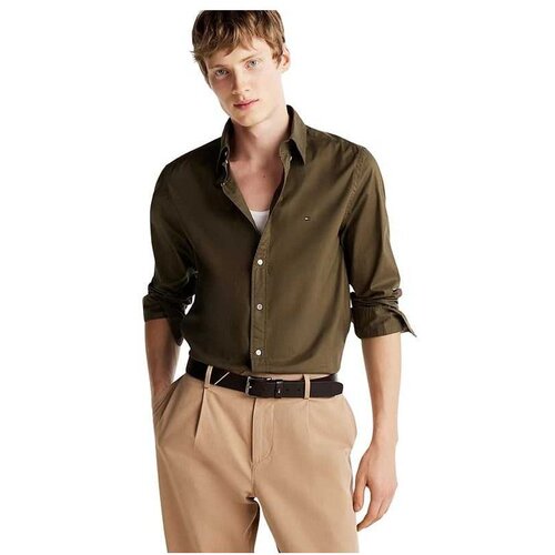 Tommy Hilfiger maslinasta muška košulja Cene