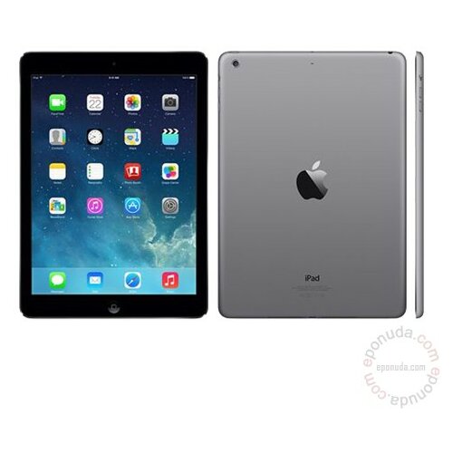 Apple iPad Air Wi-Fi + Cellular 16GB (Siva) - MD791HC/B tablet pc računar Slike