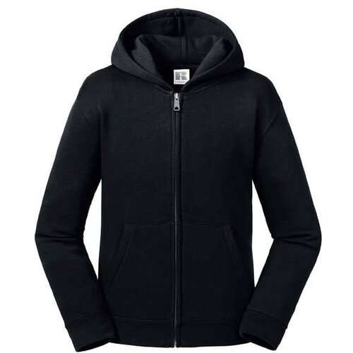 RUSSELL Black children&amp;#039;s sweatshirt with hood and zipper Authentic Slike