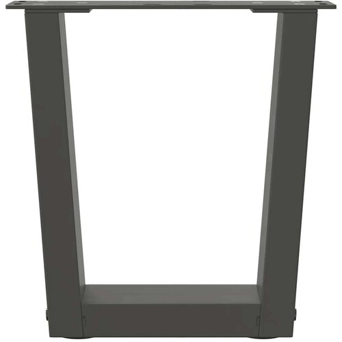  Noge blagovaonskog stola V-oblika 2 kom antracit 30x(30-31 3)cm Slike
