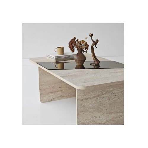 Hanah home Klub stolić, 120x38cm, bronza Slike