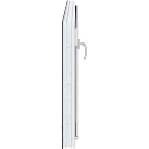  Prozor za podrum RISOR Antracit 110 x 60 cm PVC i staklo - Antracit 110 x 60 cm (trostruki sloj) Nagibanje i okretanje lijevo Slike