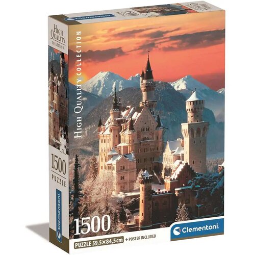 Clementoni Slagalica Neuschwanstein, 1500 dijelova Cene